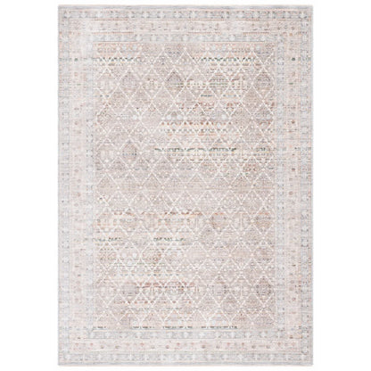 SAFAVIEH Princeton Ema Geometric Area Rug, Ivory/Blue, 8' x 10'
