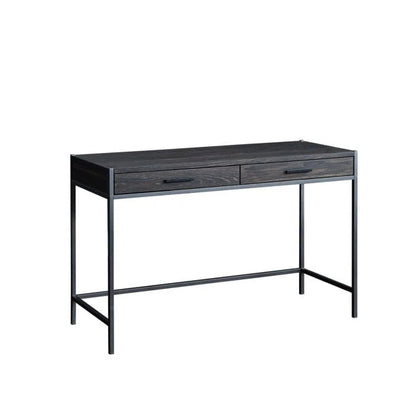 Caffoz Home Office 2-drawer Writing Desk Oak Brown