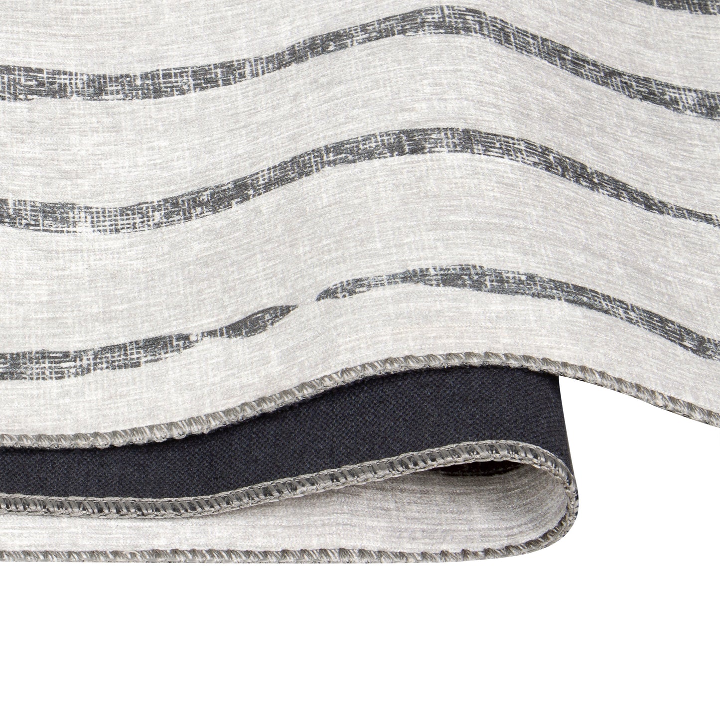 Apache Chenille Area Rug Modern Gray, 8' x 10'