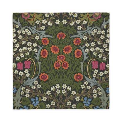 CafePress - William Morris Blackthorn Garden Flower Classic - Queen Duvet
