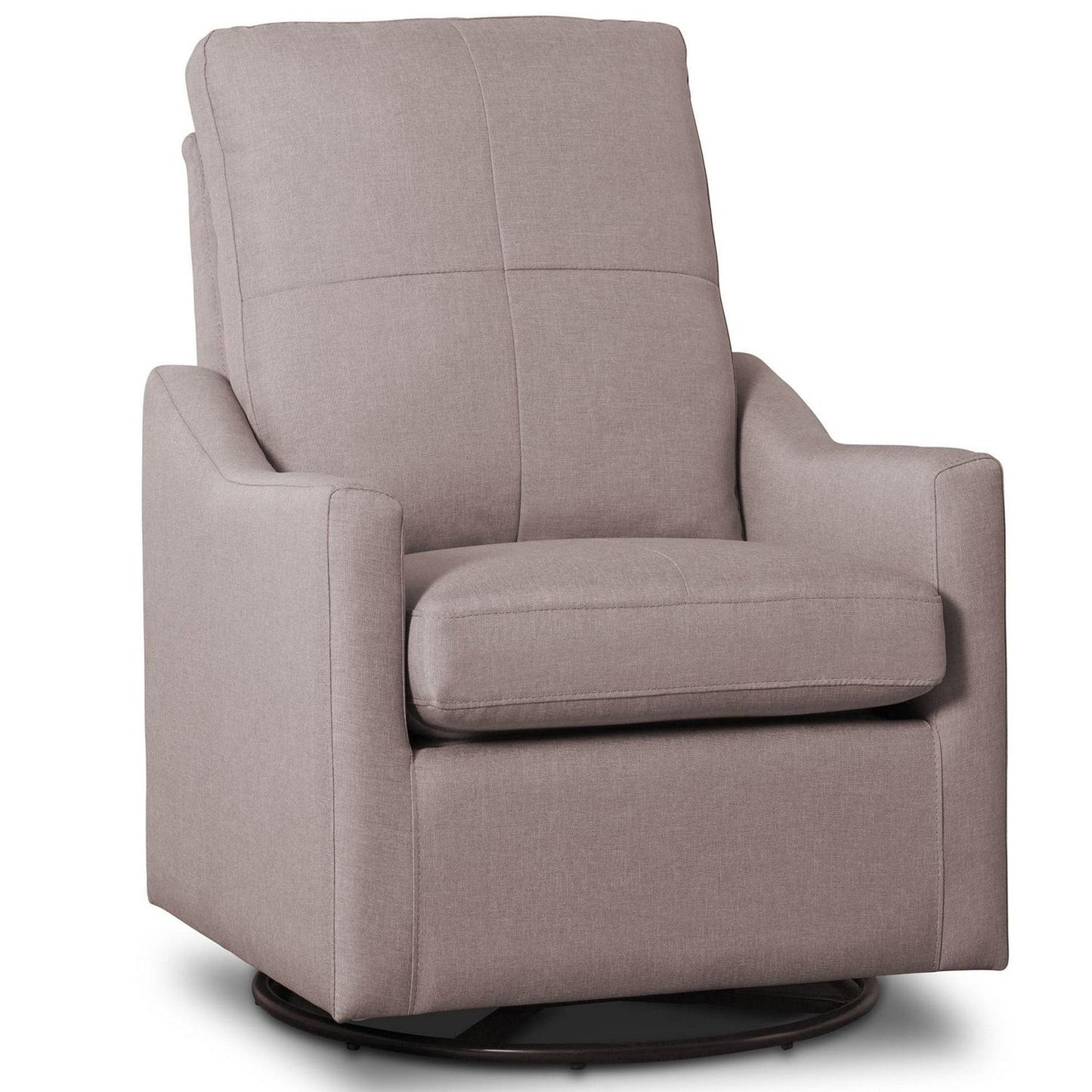 Delta Children Kenwood Slim Nursery Glider Swivel Rocker Chair. French Grey