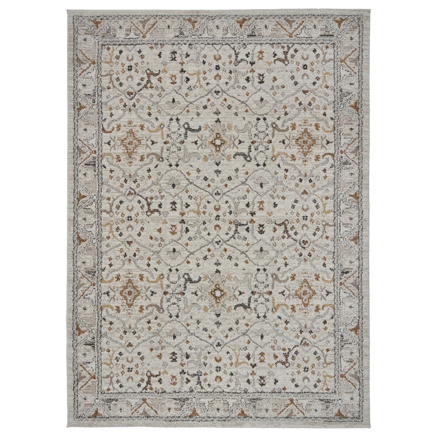Solaris Area Rug, Ayana Ivory, 5’3” x 7’