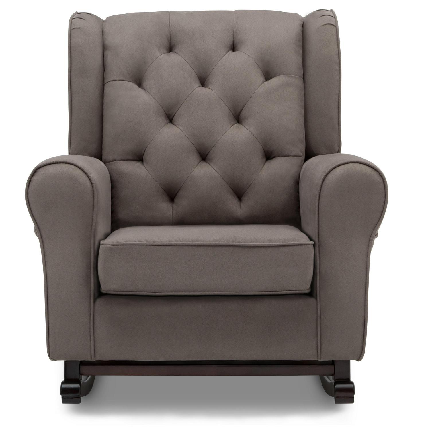 Delta Children Emma Nursery Rocking Chair. Graphite