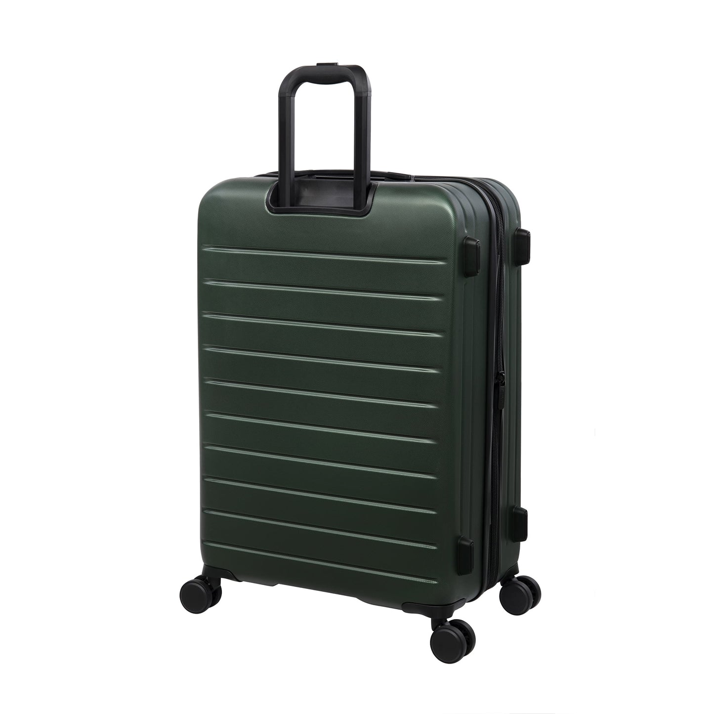 it luggage Legion 28" Hardside Checked 8 Wheel Expandable Spinner Luggage, No TSA Lock, Asphalt Black