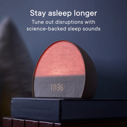 Hatch Restore 2 Sunrise Alarm Clock, Sound Machine, Smart Light (Putty) Your Bedside Sleep Guide, White Noise, Custom Sleep Routines, Dimmable Clock, Deep Sleep, Gentle Alarm, Wake Up Rested