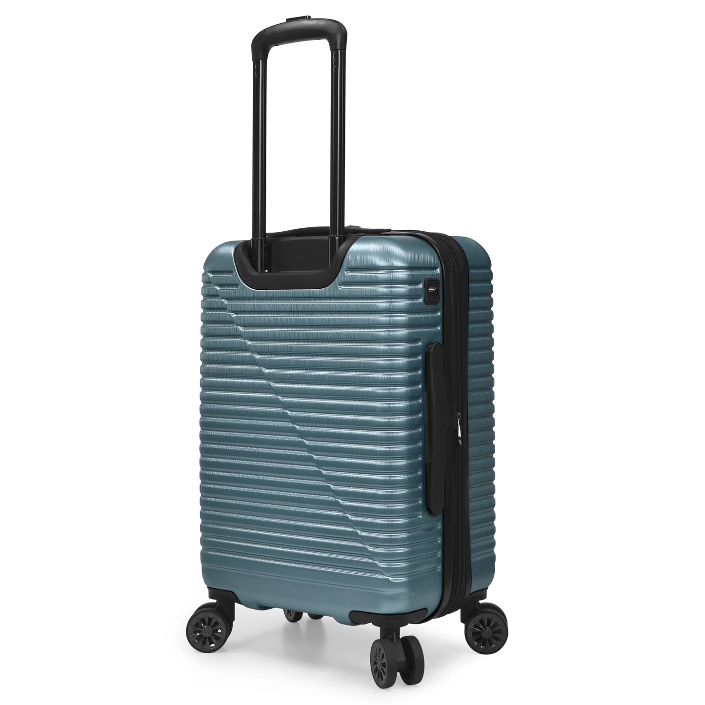 Travel Select Sunny Side Hardside Spinner Luggage with USB Port, Slate Blue, 22" Carry-On