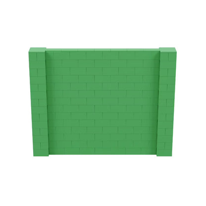 EverBlock 5° x 7° Wall Kit | Modular Building Blocks | Wall System for Building, Display & Structures | Room Divider & Partition | Easy to Connect & Reuse | Indoor & Outdoor Use