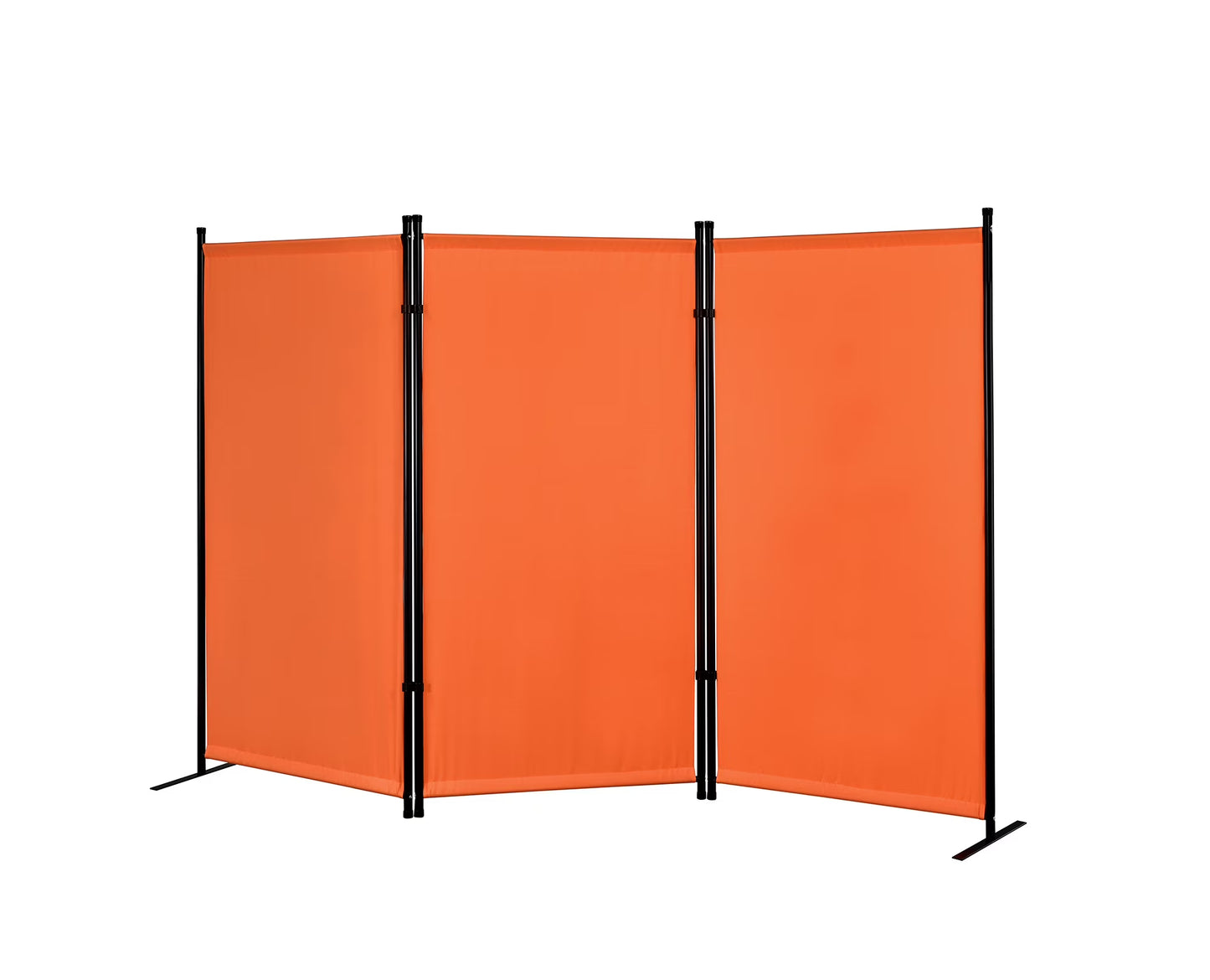 Proman Products Galaxy Indoor and Outdoor 3 Panel Room Divider, 71" Tall, Gray