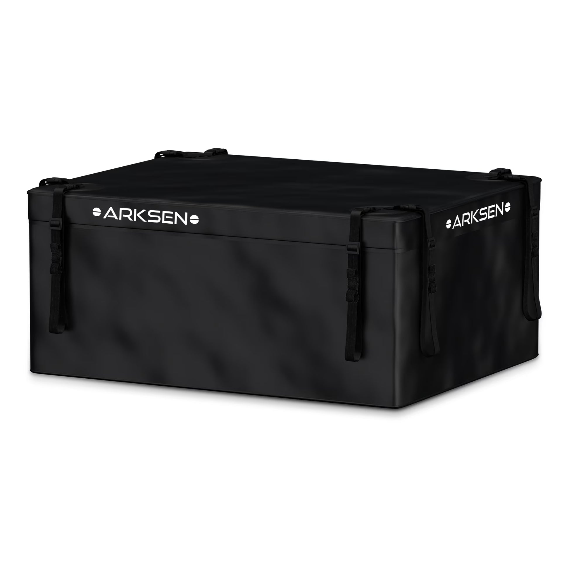 Arksen 29 Cubic Feet Waterproof Roof Top Luggage Storage Bag Heavy Duty Car Carrier Rooftop Bag W/12 Reinforced Straps, External Anti-slip Mat, 8 Door Hooks, For All Vechicles With/Without Rack