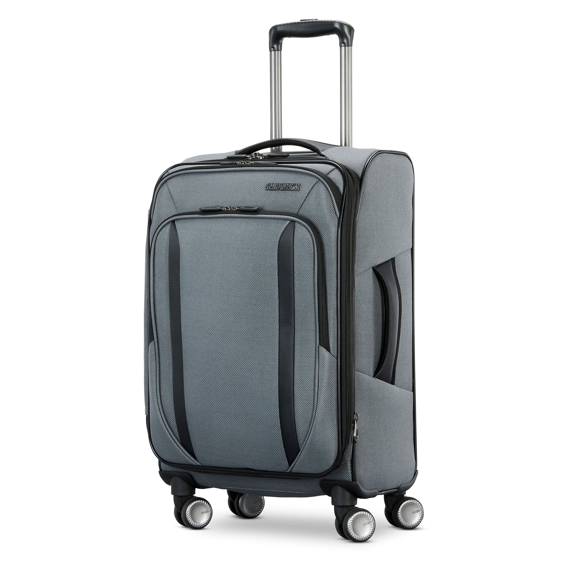 Open Box American Tourister Dash XLT 2 piece Softside Spinner Luggage Set - (20/28) Graphite