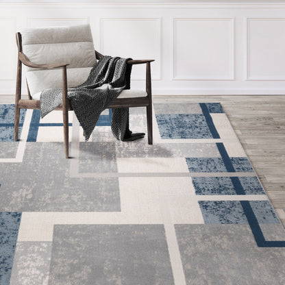 Eden Area Rug, Abstract Geo, 5'3' x 7'