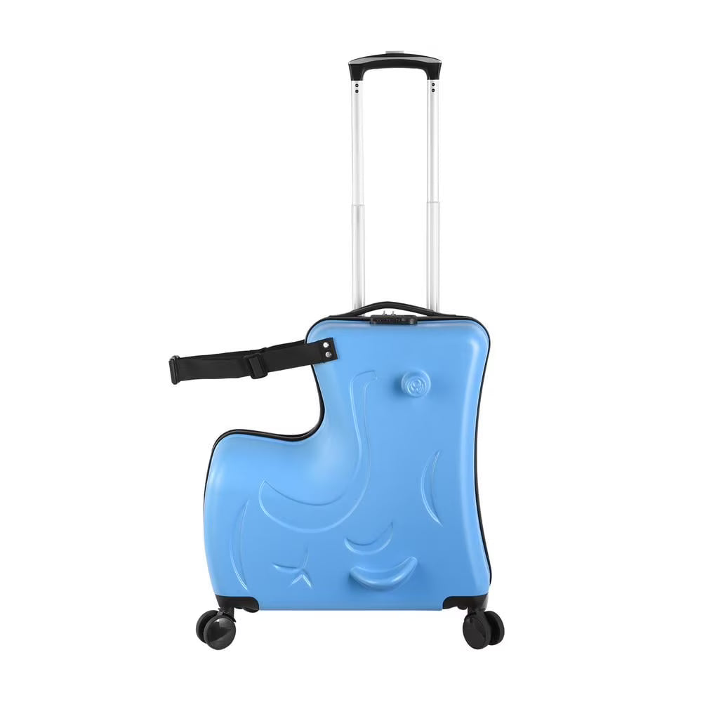 TOHU Kids Luggage, Kids Ride-on Luggage with Spinner Wheels Suitcase, Kid's Ride-On Suitcase Help Your Child Relax, Carry On Trolley Luggage with Password Lock, 20"
