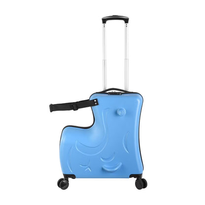 TOHU Kids Luggage, Kids Ride-on Luggage with Spinner Wheels Suitcase, Kid's Ride-On Suitcase Help Your Child Relax, Carry On Trolley Luggage with Password Lock, 20"