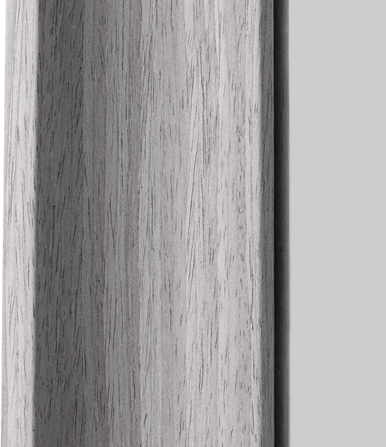 Head West 8006 40.5 x 28.5 in. Transitional Driftwood Wall Mirror - Light Gray