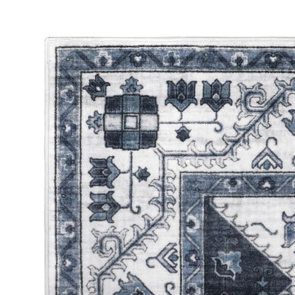 Wyatt & Ash Washable Indoor Area Rug, Cyrus 6'6' x 9'6'