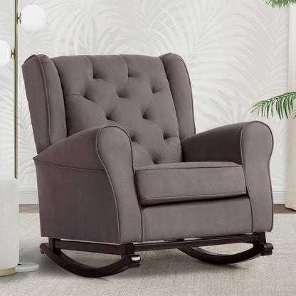 Delta Children Emma Nursery Rocking Chair. Graphite