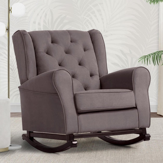 Delta Children Emma Nursery Rocking Chair. Graphite