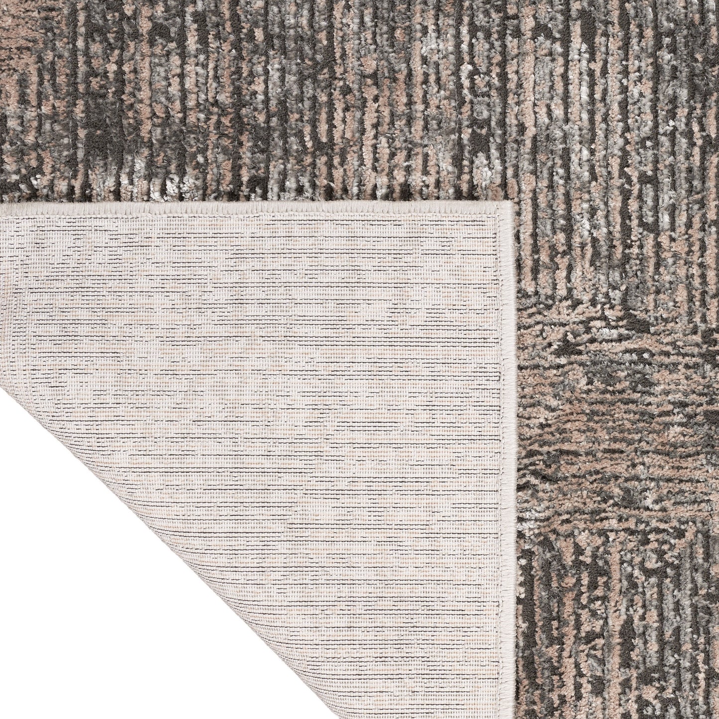 Calvin Klein Luminosity Black Ivory Area Rug, 5'3' x 7'3'