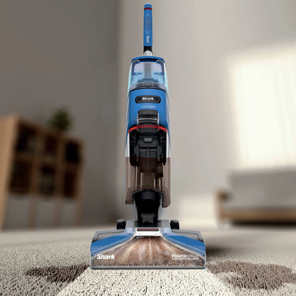Shark CarpetXpert Upright Carpet & Area Rug Cleaner, Perfect for Pets, Lightweight & Powerful, Dirt, Grime, & Odor Removal, Carpet Shampooer, Cleaning Solution, Blue, EX121BRN