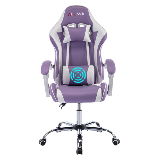 XINMICS Ergonomic Gaming Chair Gaming Massage Chair Massage Function Lying Recliner Seat Home Office Chair