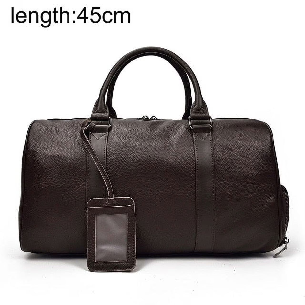 Zee Leather - Large Luggage/Travel made of Cowhide Genuine Leather Travel Duffle Bag