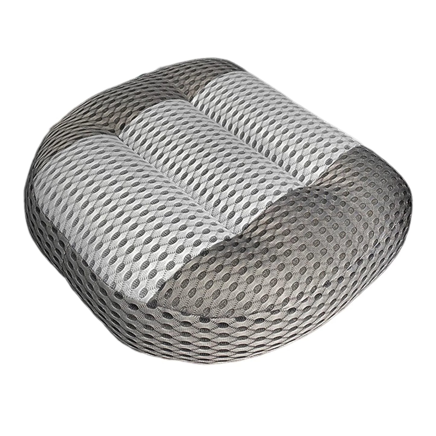 Car Booster Seat Cushion Heightening Height Boost Mat Anti Slip Thickened Cars Seat Pad Portable for Short Car Driver Adult Home Office Chair Gray