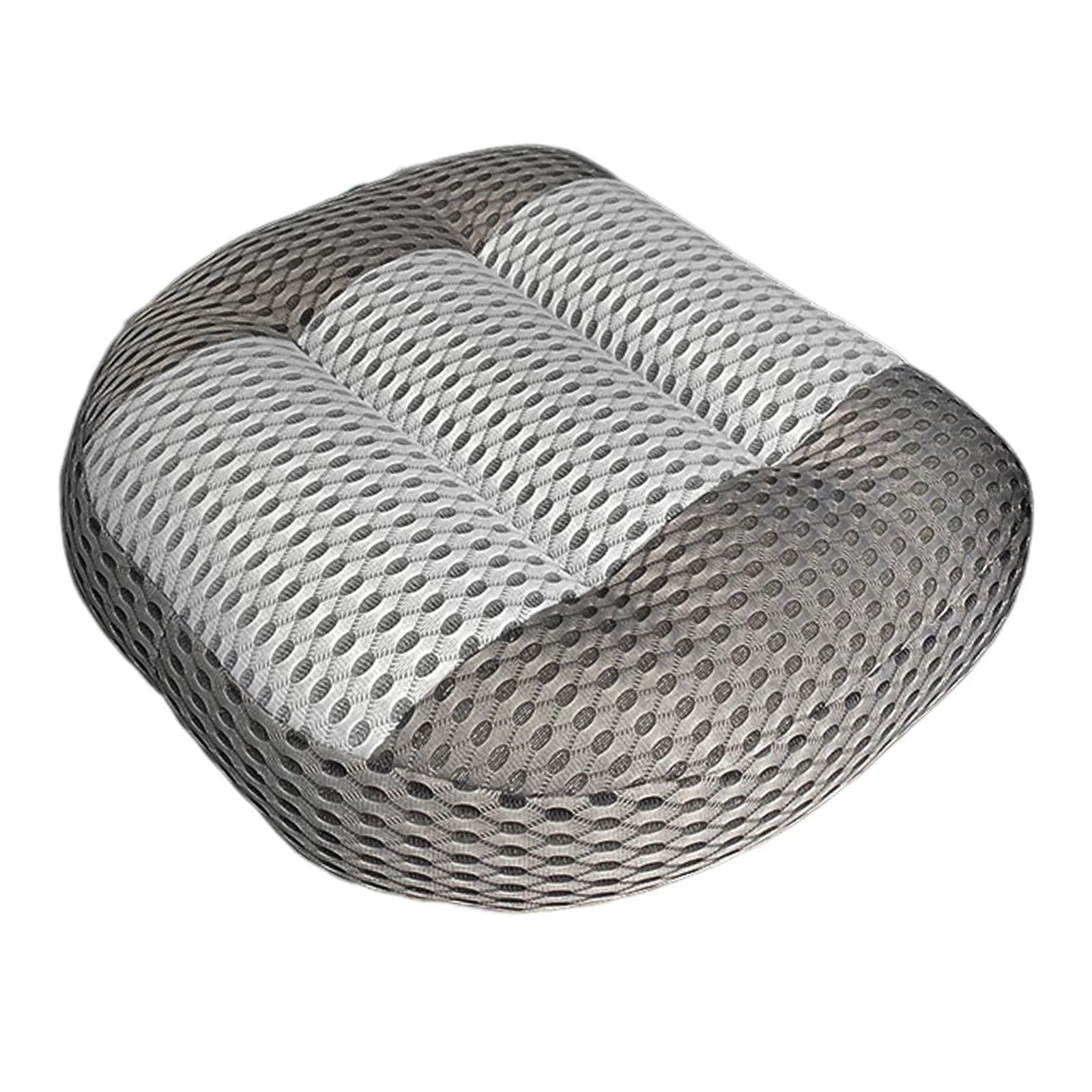 Car Booster Seat Cushion Heightening Height Boost Mat Anti Slip Thickened Cars Seat Pad Portable for Short Car Driver Adult Home Office Chair Gray