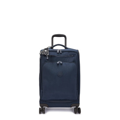 Kipling New Youri Spin Small 4 Wheeled Rolling Luggage Black Noir