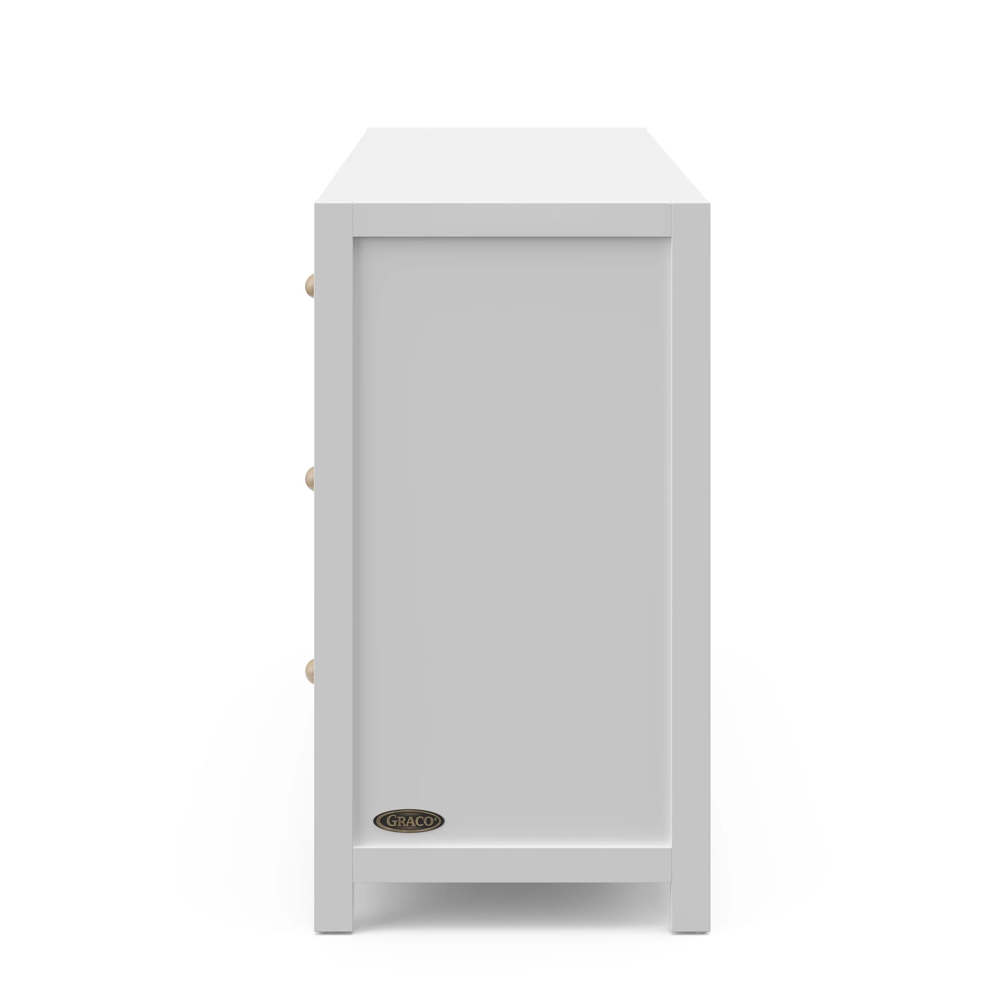 Graco Teddi 6 Drawer Nursery Double Dresser, White