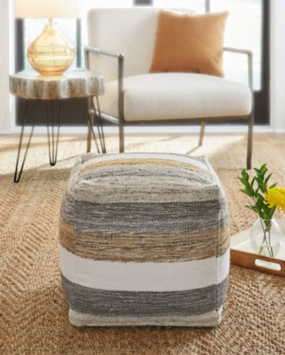 Signature Design by Ashley Casual Josalind Pouf Multi