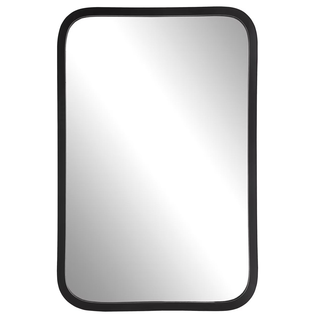 33 Inch Wood Wall Mirror, Elongated Quatrefoil, Gold, Saltoro Sherpi
