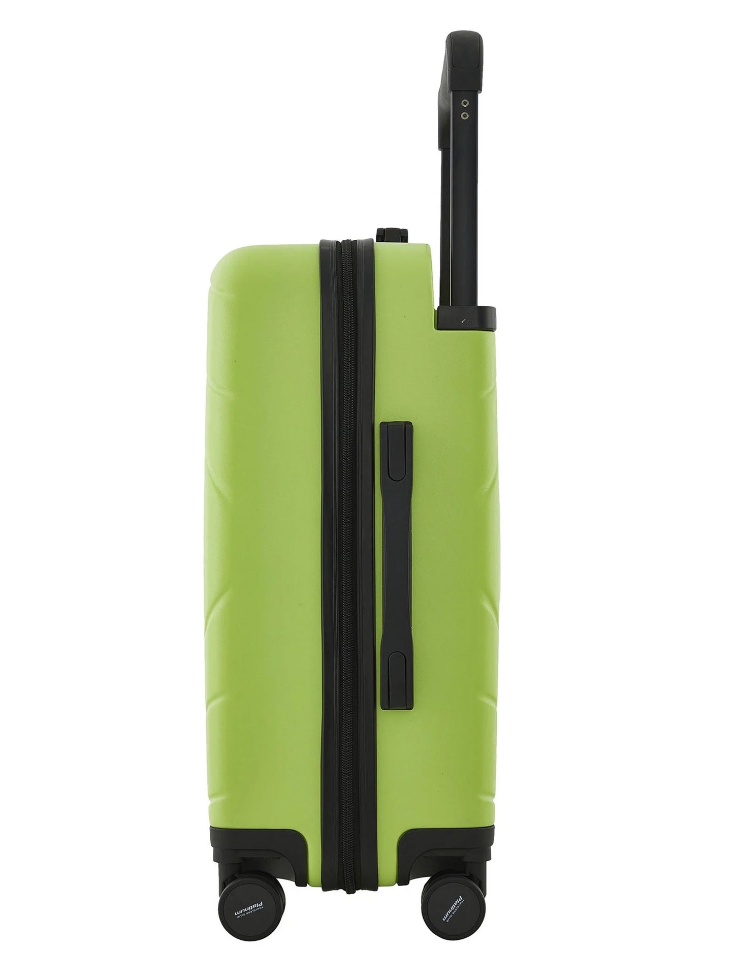 Travelers Club 2pc Rolling Hard Case Travel Luggage Set with Extra Wide Telescopic Handle , Lime