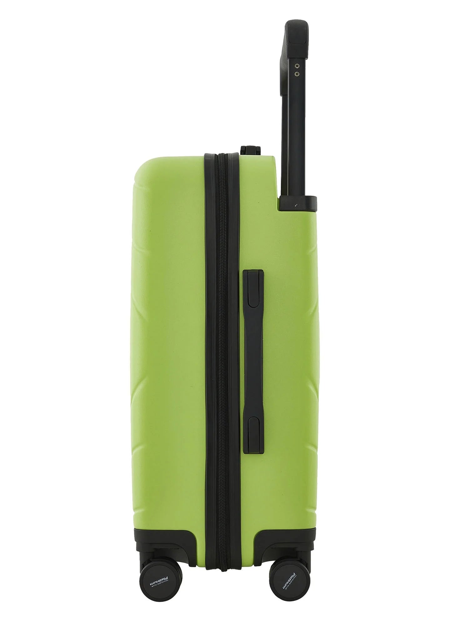Travelers Club 2pc Rolling Hard Case Travel Luggage Set with Extra Wide Telescopic Handle , Lime