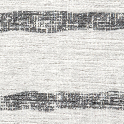 Apache Chenille Area Rug Modern Gray, 6' x 9'
