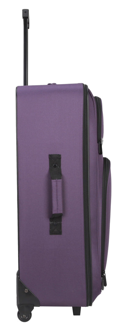 Protege 5-Piece Softside Luggage Set, Purple