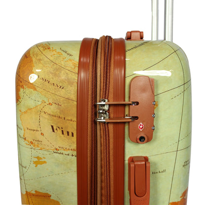 World Traveler Europe Hardside 2-Piece Carry-On Spinner Luggage Set with TSA Lock