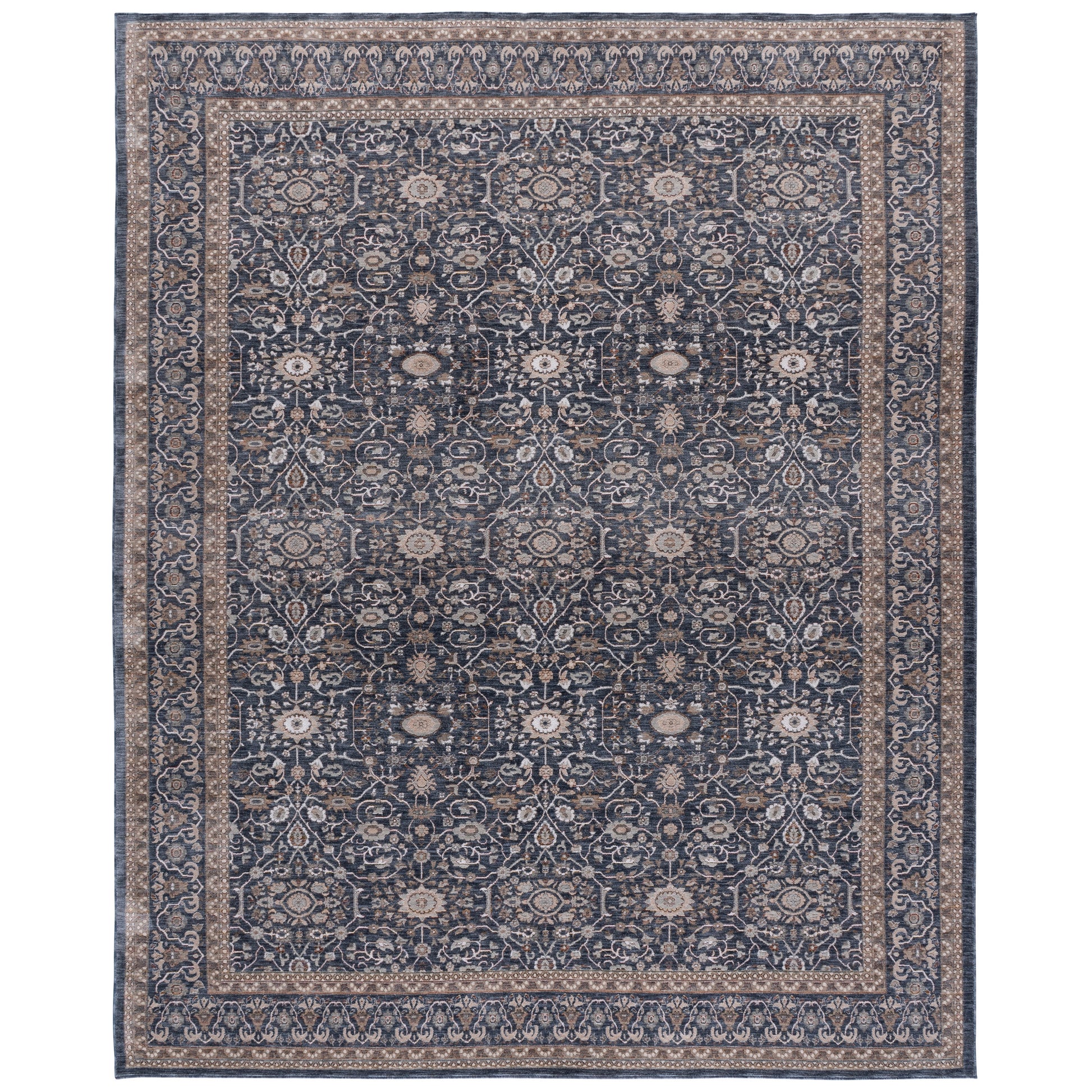 Safavieh Sutton Area Rug, Navy Beige, 8’ x 10’