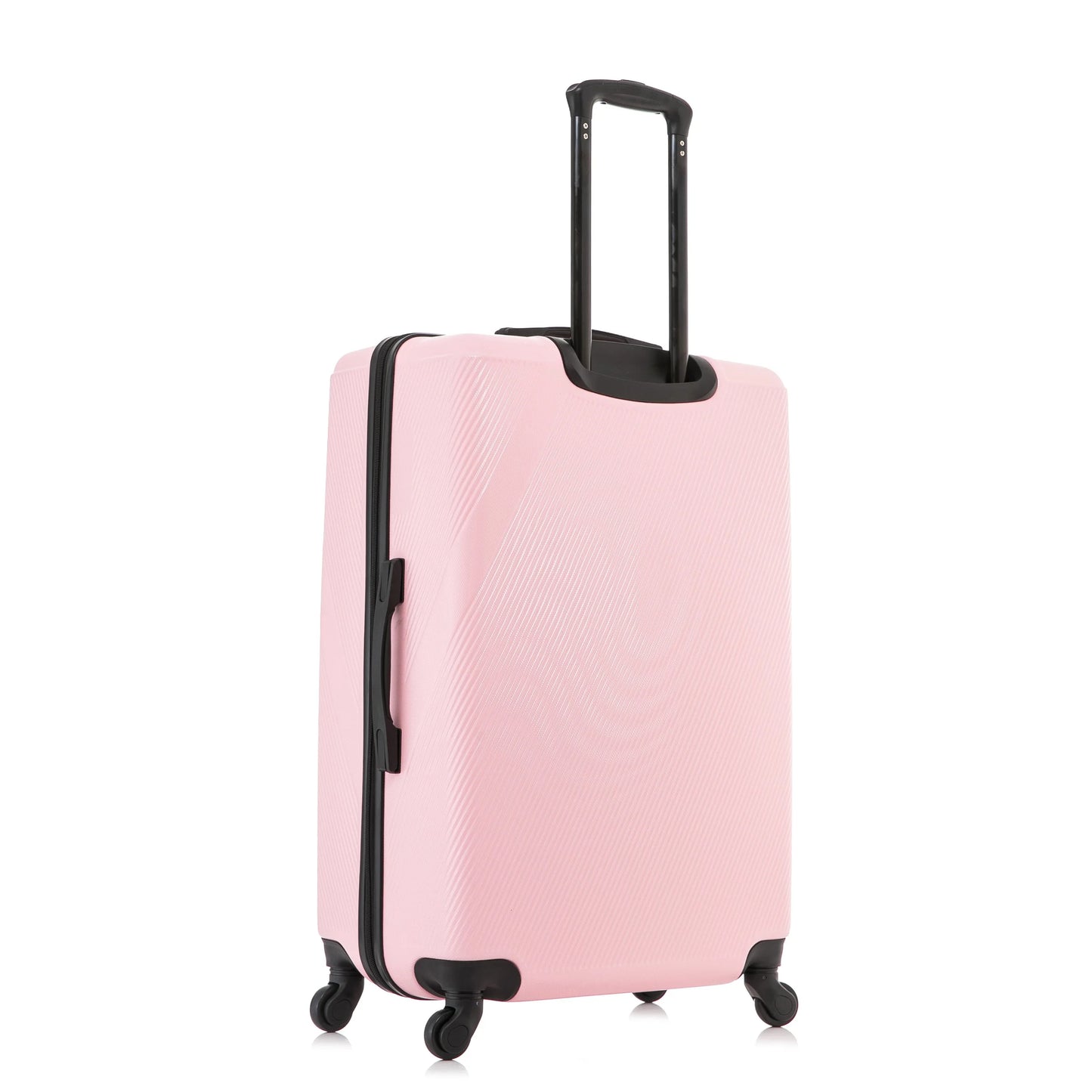DUKAP Discovery 28" Hardside Lightweight Luggage with Spinner Wheels, Handle and Trolley, Pink