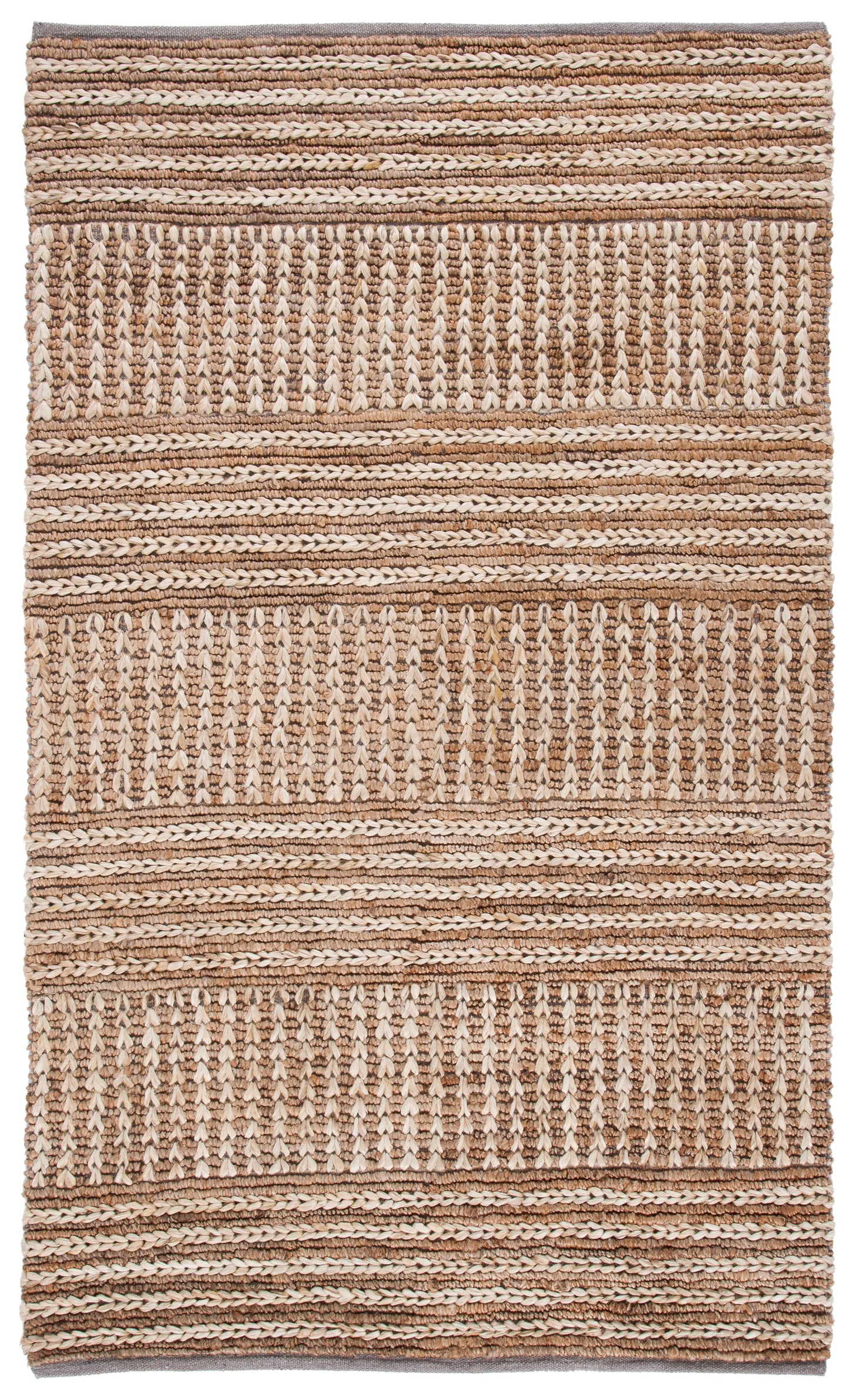 SAFAVIEH Natural Fiber Torrey Geometric Area Rug, Natural, 8' x 10'