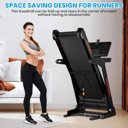 Walking Pad,Treadmill with Incline for Home Office,3.5HP Portable Desk Treadmill with 350LBS Capacity,Foldable Walking or Running Treadmill w 20" Wide Belt,0.5-20 MPH Speed,60 Programs,APP Control