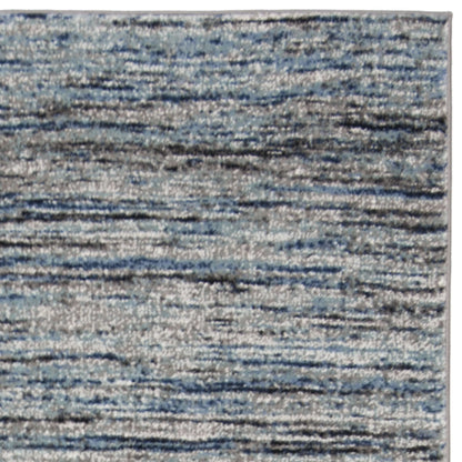 SAFAVIEH Galaxy Candelario Abstract Area Rug, Blue/Grey, 5'3" x 7'6"