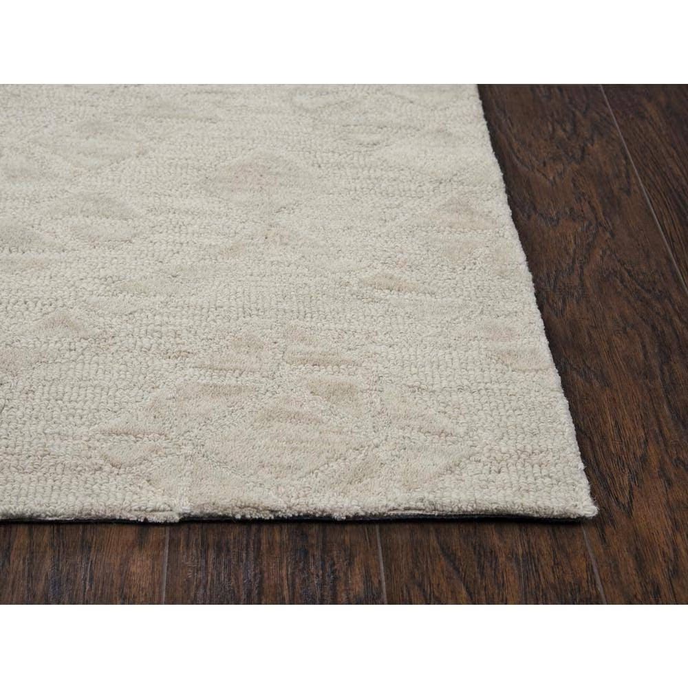 Alora Decor Emerson 5' x 8' Diamond Dk. Grey/Gray/Rust/Blue Hand-Tufted Area Rug