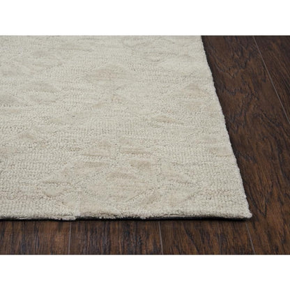 Alora Decor Emerson 5' x 8' Diamond Dk. Grey/Gray/Rust/Blue Hand-Tufted Area Rug