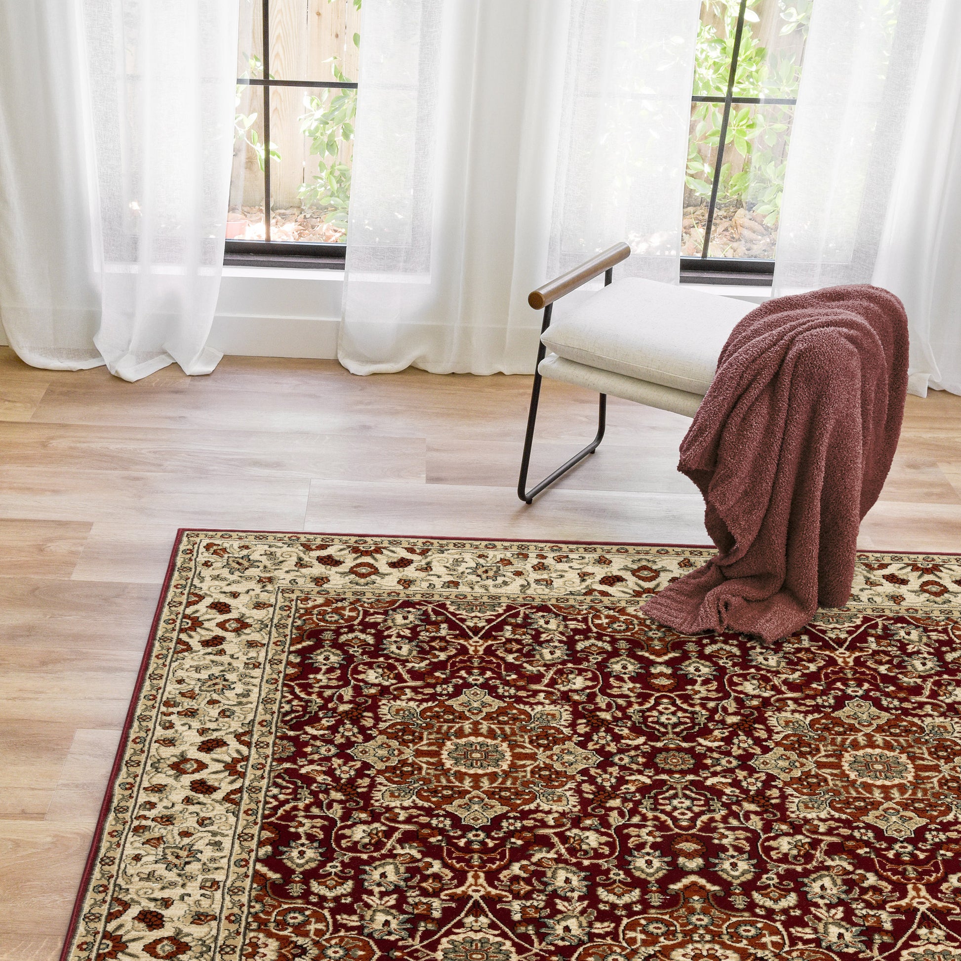 Thomasville Timeless Classic Area Rug Collection, Marnie Red