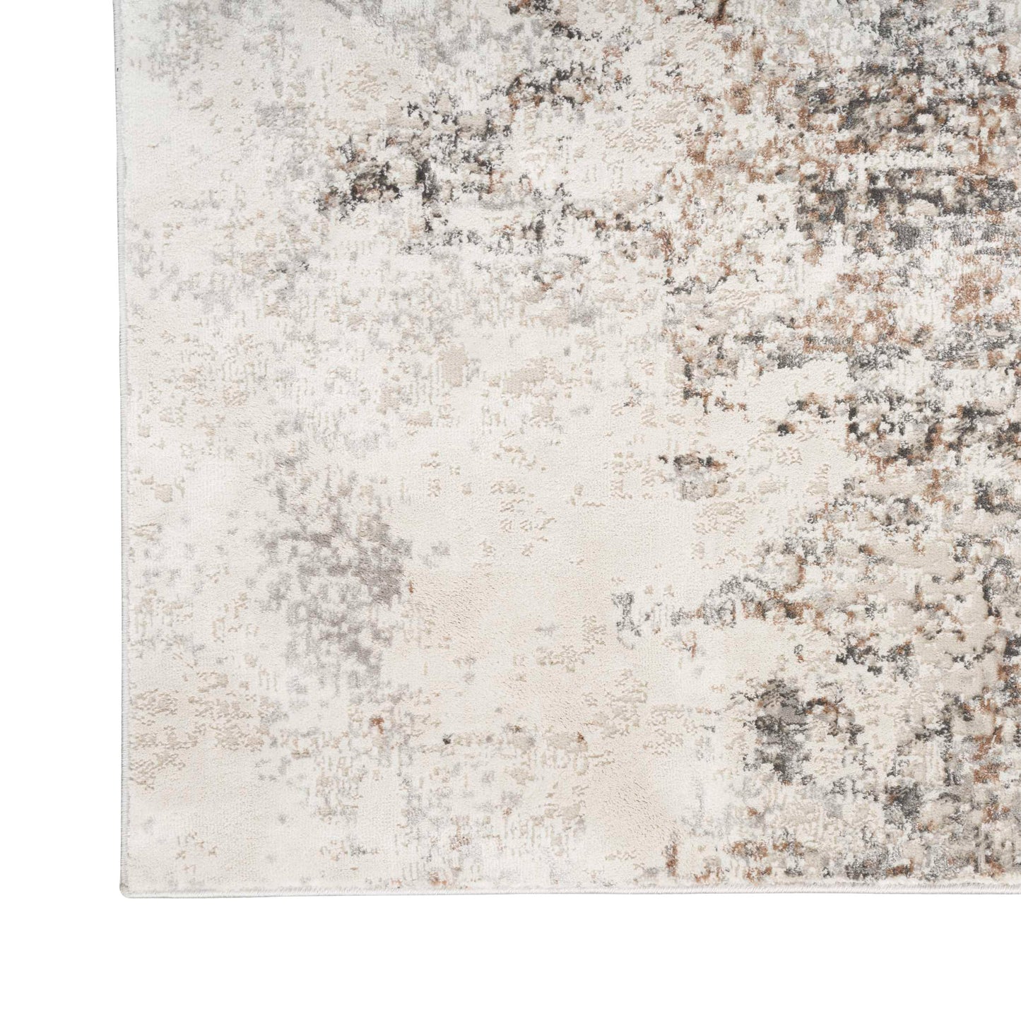 Calvin Klein Luminosity Ivory Gray Area Rug, 5'3' x 7'3'