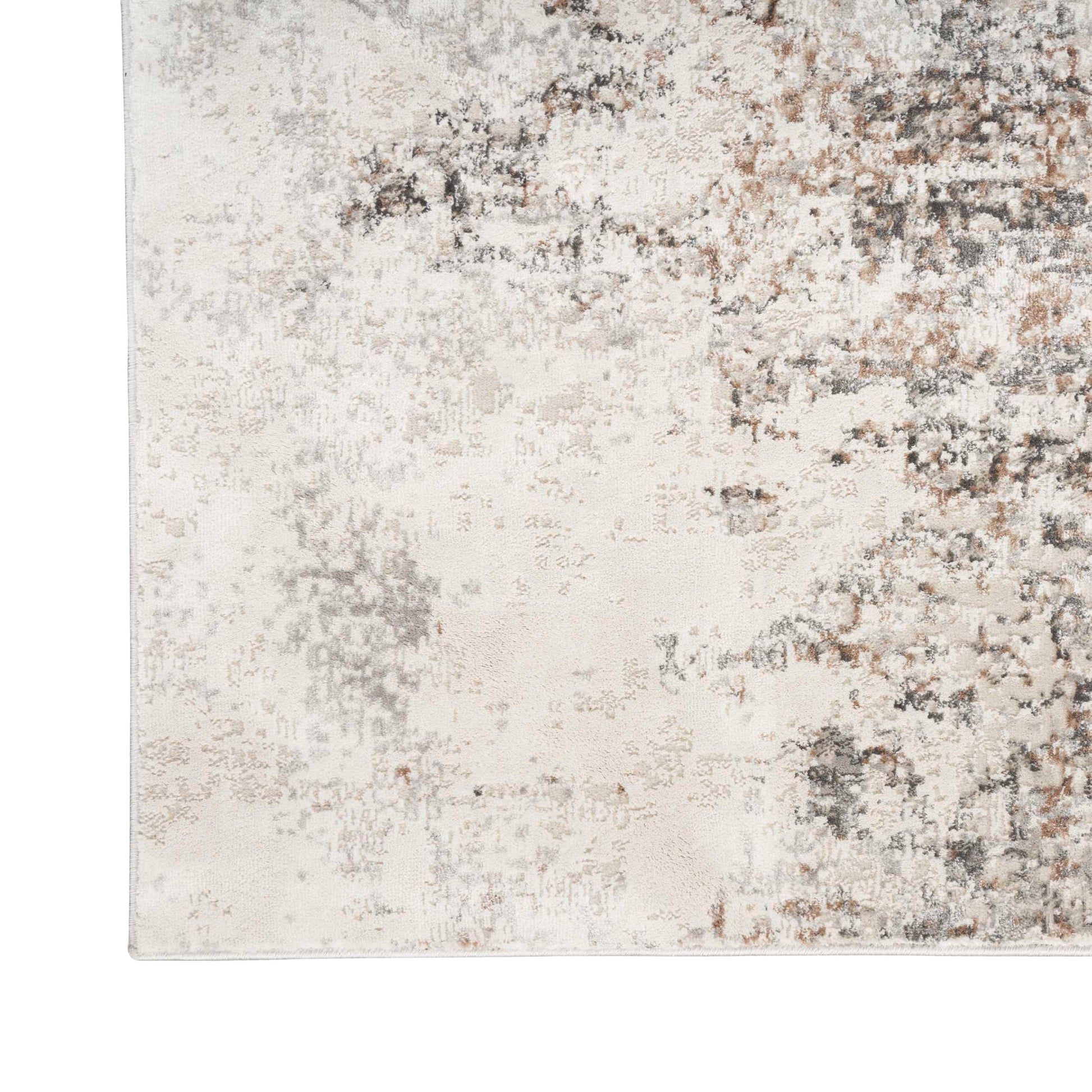 Calvin Klein Luminosity Ivory Gray Area Rug, 5'3' x 7'3'