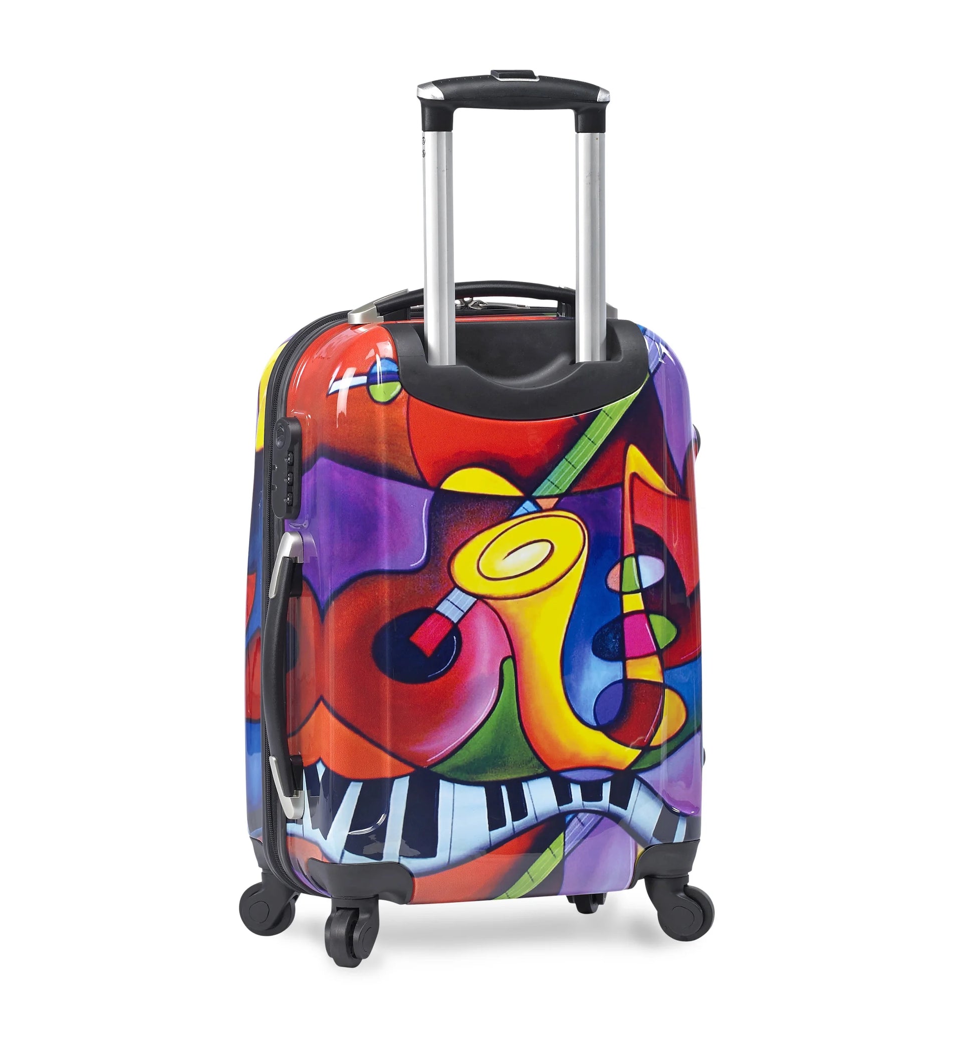 3 Piece Lightweight Hardside Spinner Upright Luggage Set