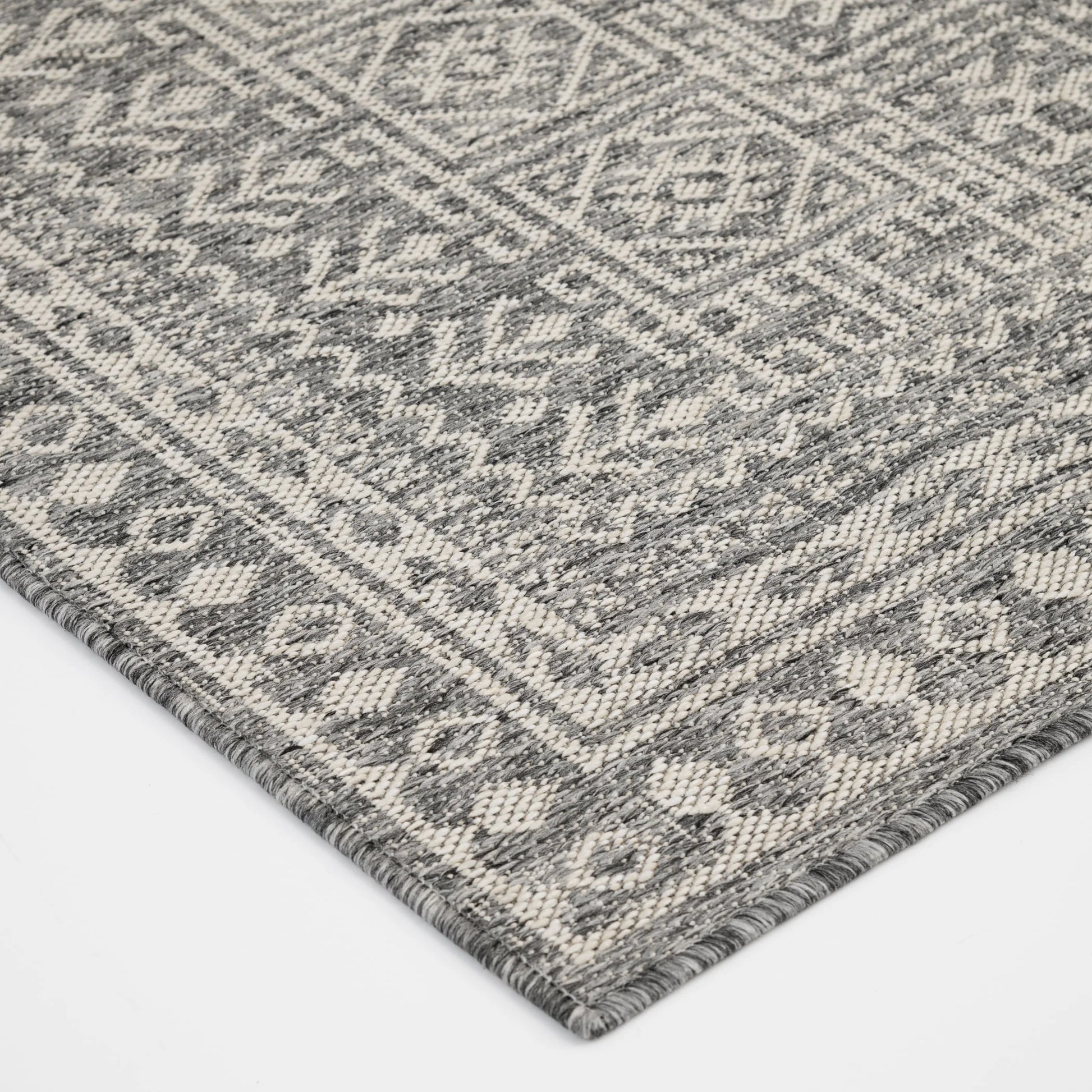 Mainstays 8' 5" x 13' Grey Medallion Outdoor Area Rug