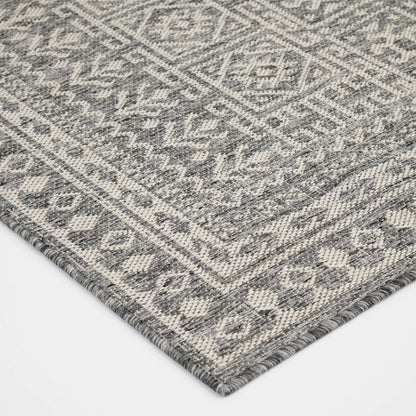 Mainstays 8' 5" x 13' Grey Medallion Outdoor Area Rug