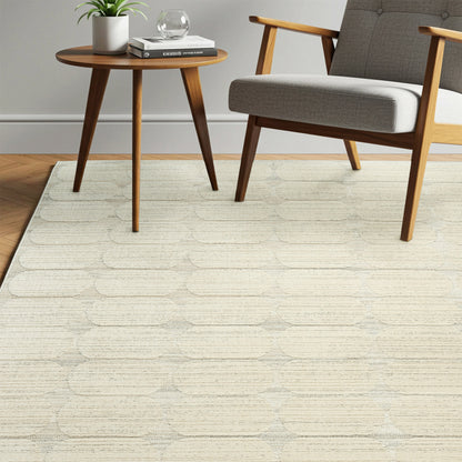 Illume Area Rug Collection, Buto Ivory